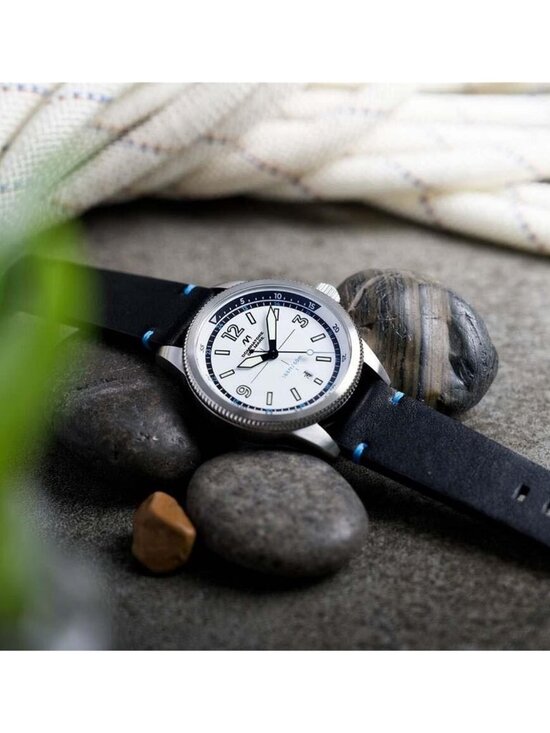 NWT Dominatore Del Mare Aviatore Quartz White Dial Men\'s Watch